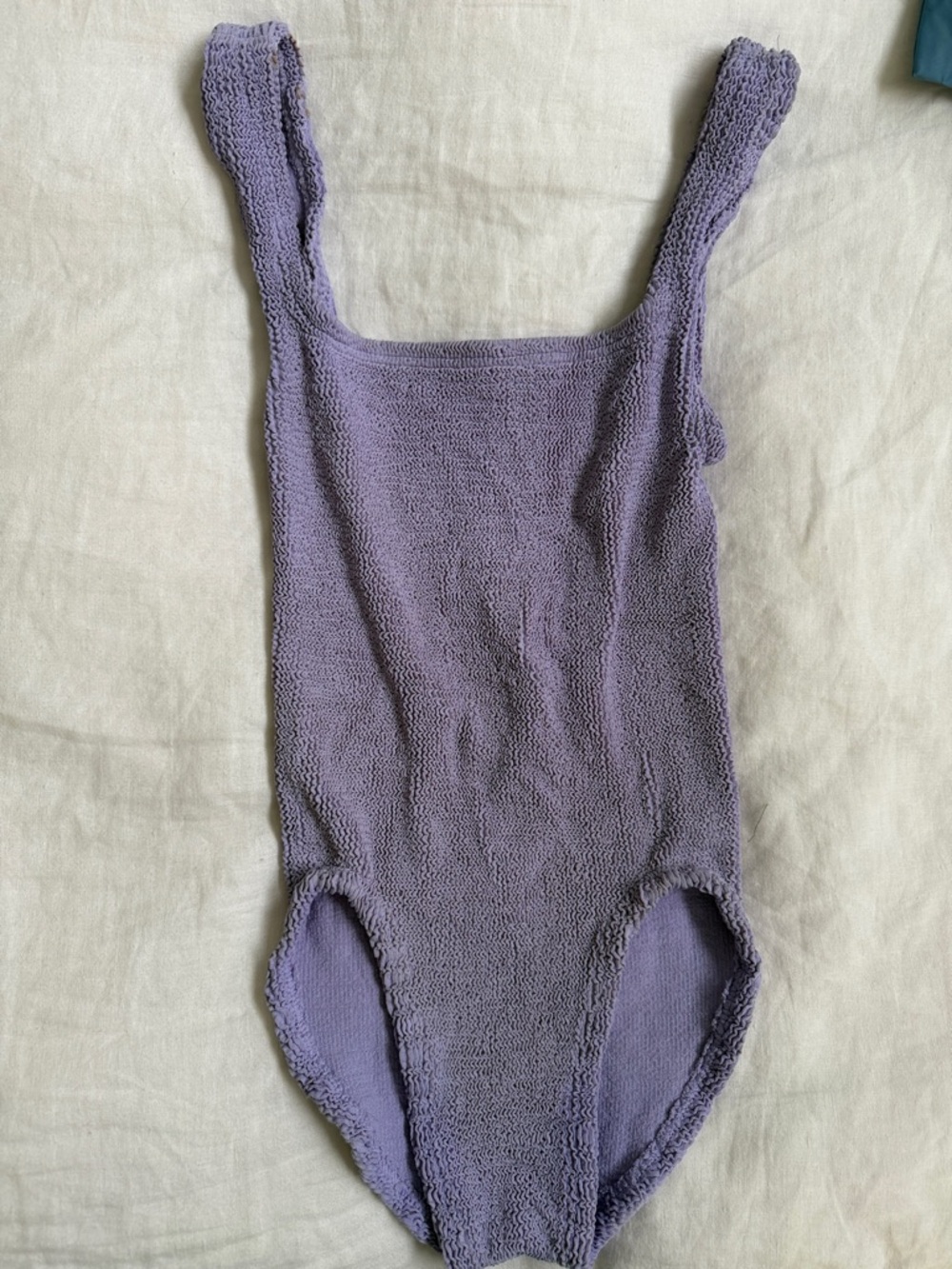 Hunza G square neck one piece